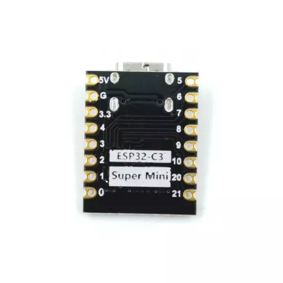 Carte de développement ESP32-C3 Super Mini WiFi Bluetooth 5.0 Type-C USB