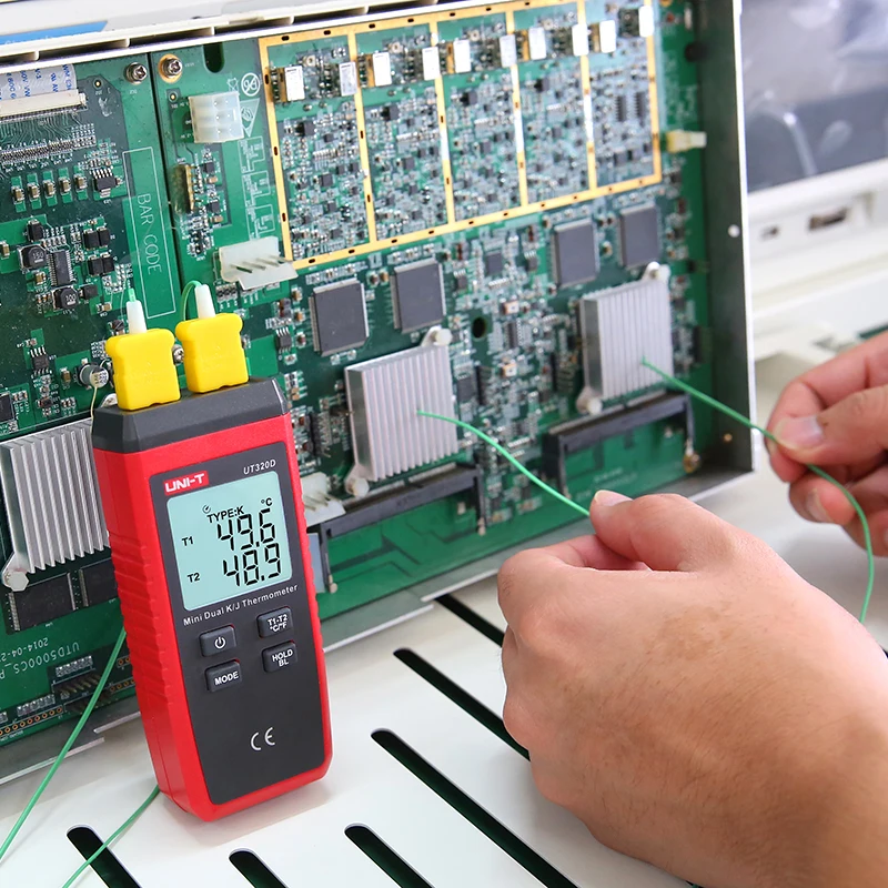 UNI-T UT320A  thermomètre thermocouple Digital -50 ℃ à 1200 ℃ Testeur Haute TEMPERATURE