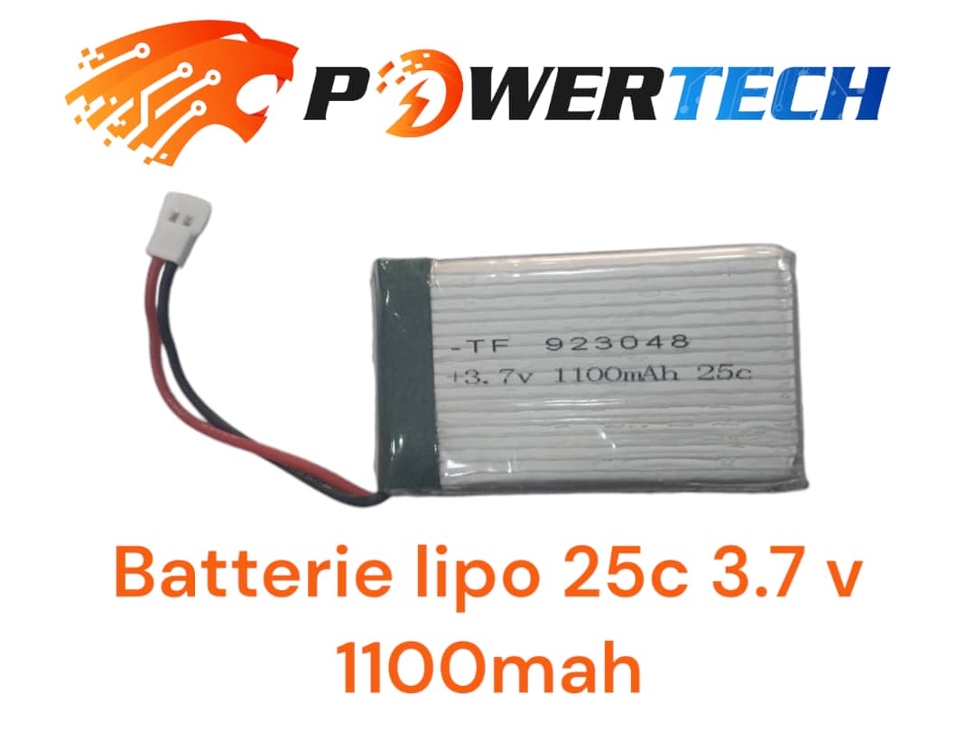 Batterie Lipo 3,7V 1100mAh TF 923048