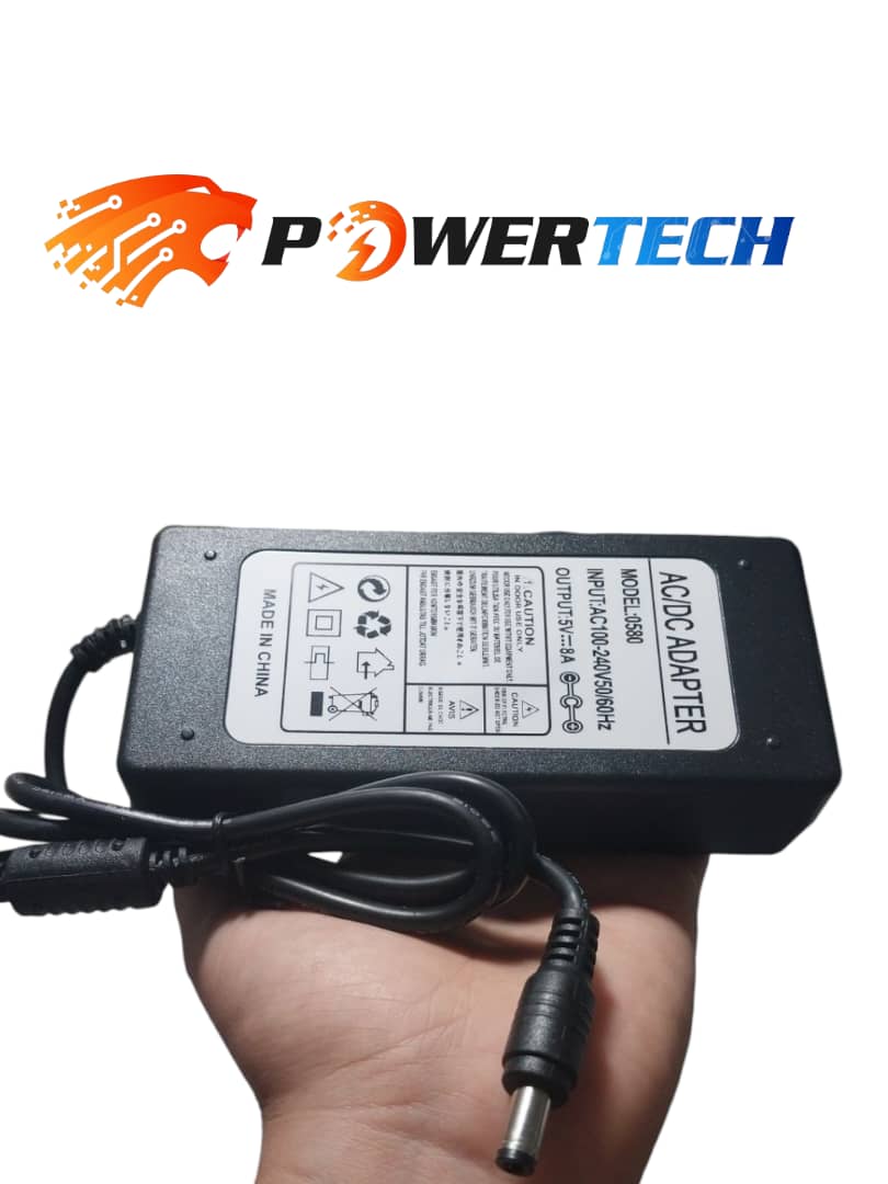 Chargeur adaptateur -Power adapter 5V 8A AC DC