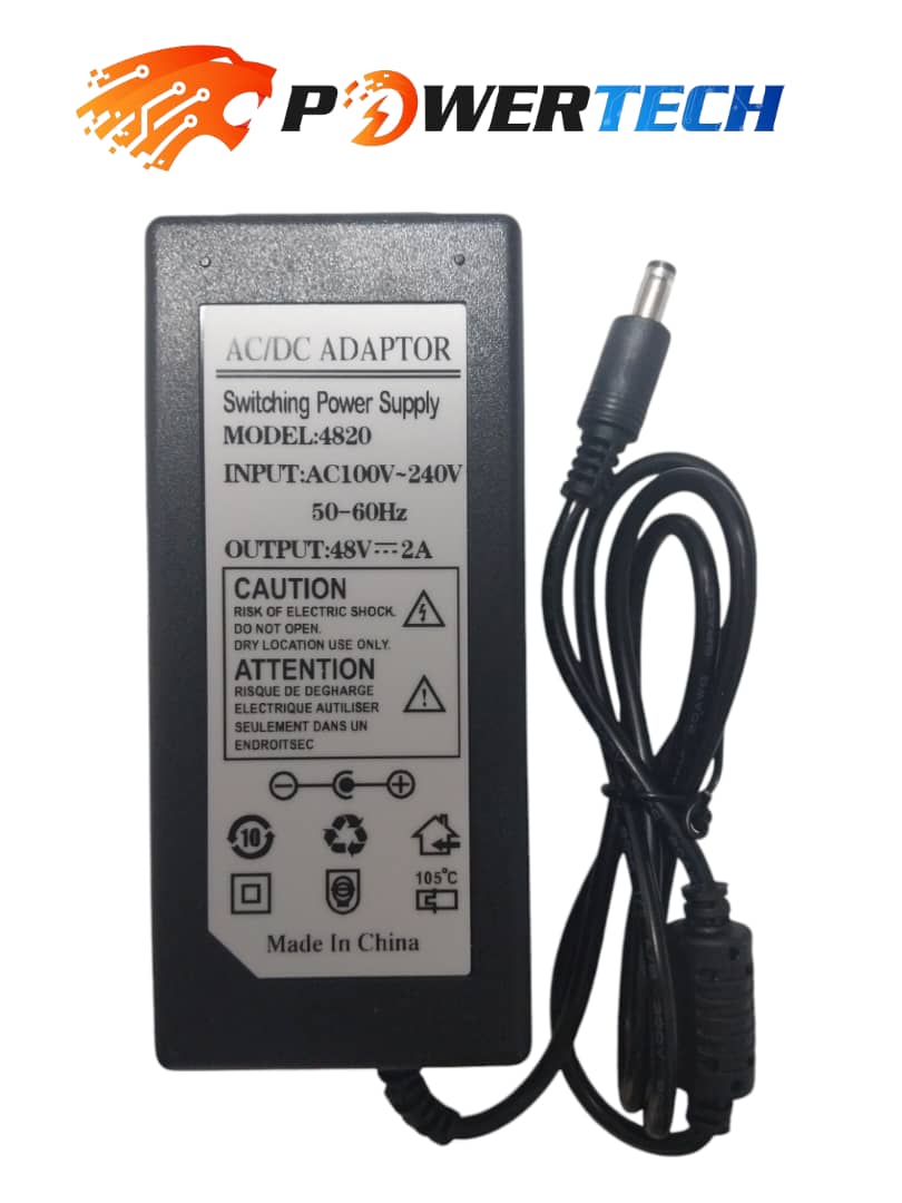 Chargeur adaptateur -Power adapter 48V 2A AC DC