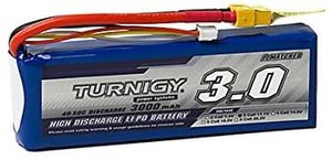 Battery Lipo  turnigy 3000mah 3s 25c