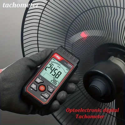 Tachymètre Laser  Numérique Ta501A compteur vitesse de Rotation sans contact pour moteur