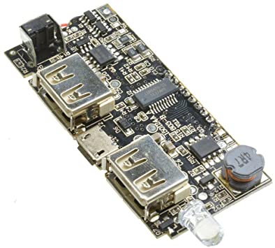 CHARGEUR batterie Lithium 18650 Module d'alimentation USB 5V 1A 2,1A