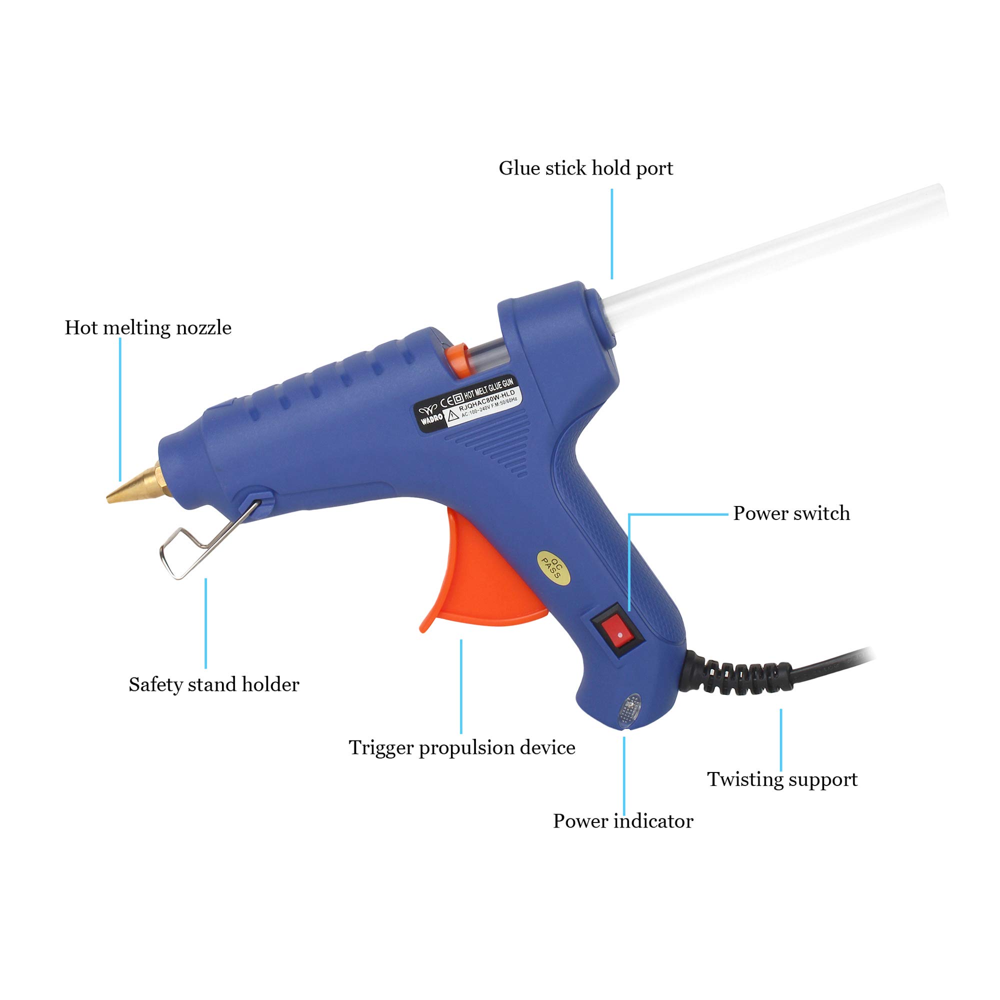 Pistolet à colle LMBTEX GLUE GUN XW-601 30W