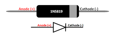 diodes de redressement 1N4148 1N4007 1N5819 1N5399 1N5408 1N5822 FR107 FR207