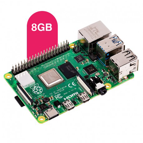 Raspberry Pi 4 modele B 1Gb 2GB 4GB 8GB