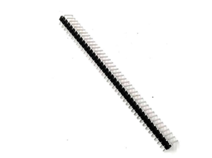CONNECTEUR BROCHES COUDEES  MALE é UNE RANGéE, 1X40 , 200MM