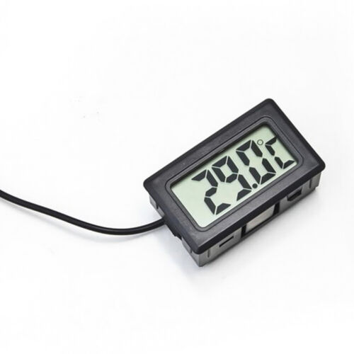 Mini thermometre LCD de temperature -50 ~ 110 °C (Noir)