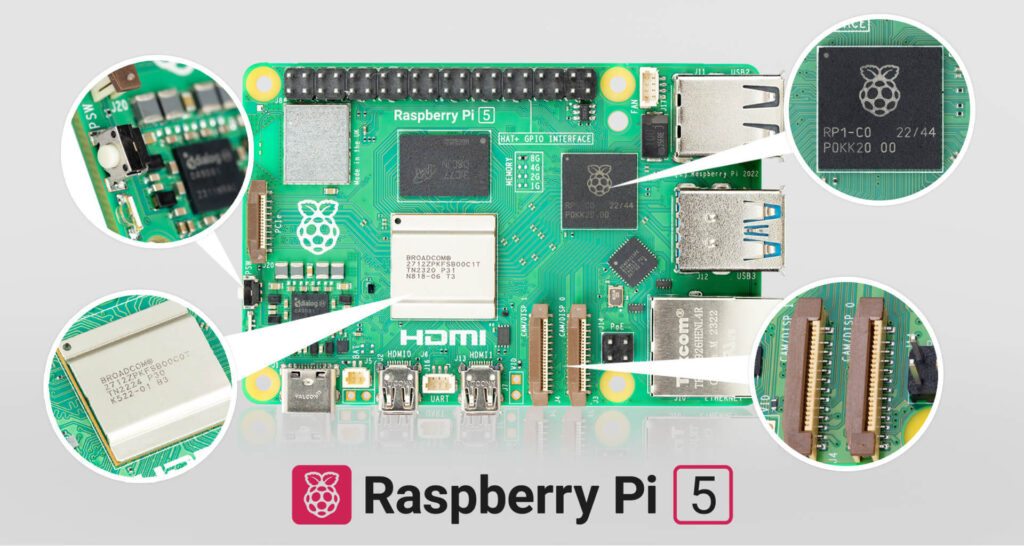 Raspberry Pi 4 modele B 1Gb 2GB 4GB 8GB