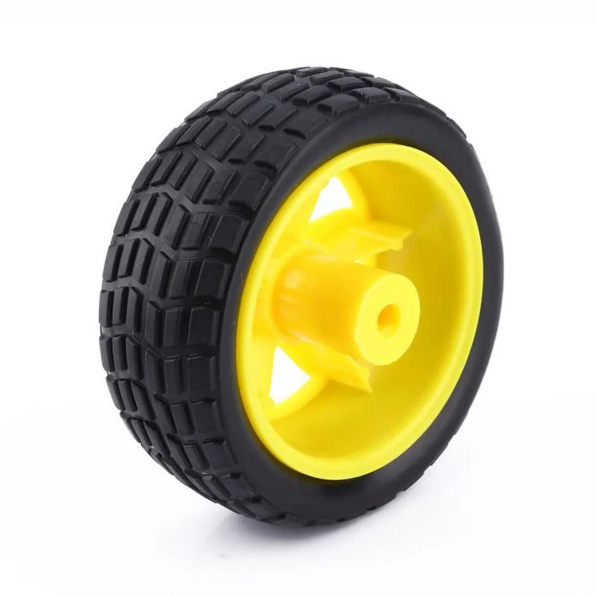 Roue de pneu en plastique  pour Arduino SmartCar.